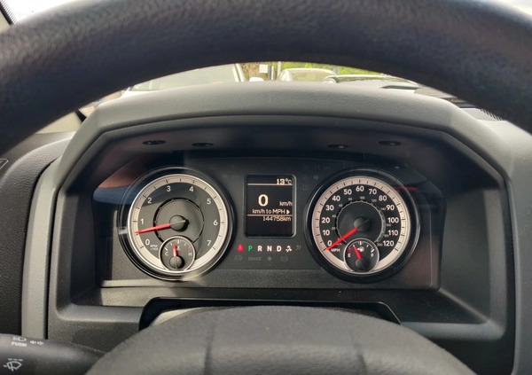 Dodge RAM cena 94500 przebieg: 144000, rok produkcji 2016 z Ostrołęka małe 407